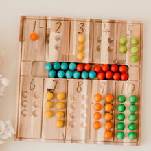 Load image into Gallery viewer, Q Toys Natural Counting Board