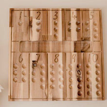 Load image into Gallery viewer, Q Toys Natural Counting Board