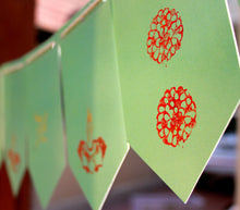 Load image into Gallery viewer, Diy toran making kit - handmade wooden block print craft