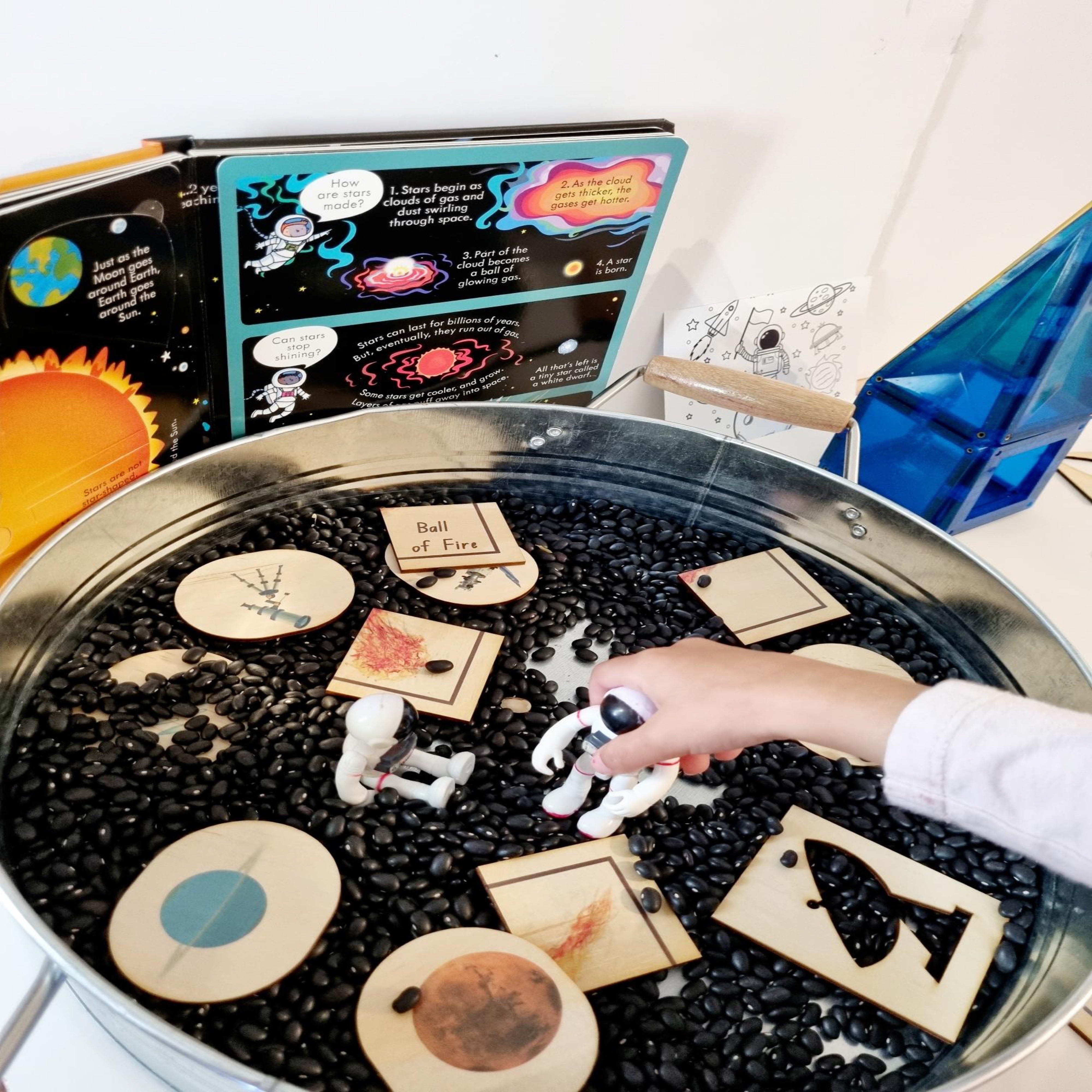Space Activity Kit with Book – Kitstoys activity kits for kids
